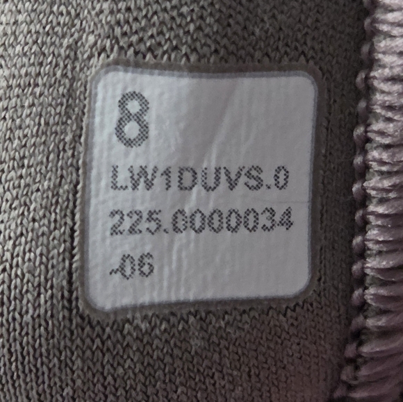 Lululemon Align Tank Crop Built In Bra Oak Grey Size 8 LW1DUVS - Picture 5 of 5